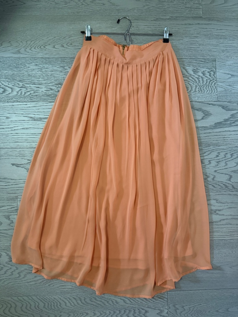 Forever 21 Peach Maxi Skirt